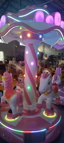 Детская карусель "Сахарные пони", карусель аттракцион фото 2
