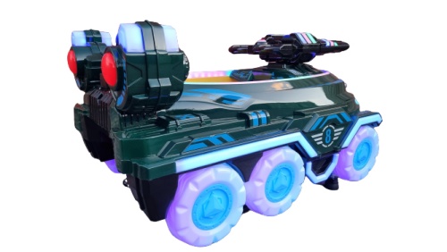 Аттракцион качалка "БТР", детский аттракцион качалка фото 3