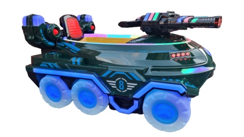 Аттракцион качалка "БТР", детский аттракцион качалка фото 2