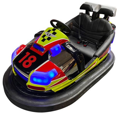 Бамперная машинка "Турбо гонщик", электромобиль аттракцион фото 4