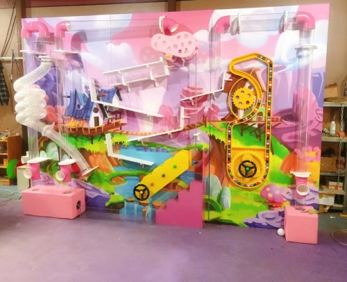 Детская интерактивная игровая стена, пневмолабиринт фото 2