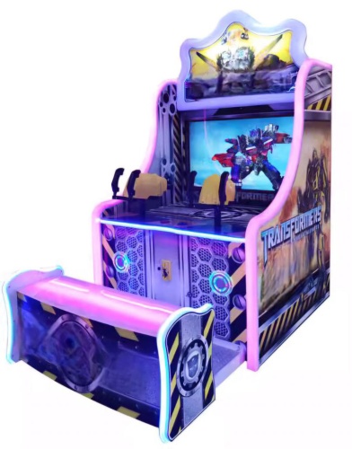 Детский игровой автомат, тир "Атака машин"