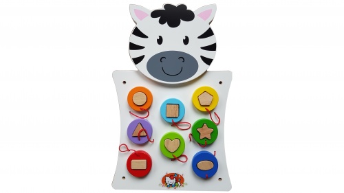 Детские настенные тактильно развивающие панели "Зоопарк" фото 2