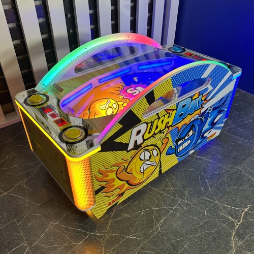 Детские игровые автоматы, аэрохоккей футбол "Rush Ball"
