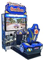 Игровой автомат гонки, с рулём "SpeedTrack"